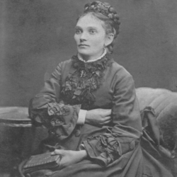 Rozalia Zamenhof (born Sofer), the mother of Ludwik, in 1878