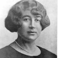 Wanda Zamenhof (naskiĝinta Frenkel), la edzino de Adam, ĉirkaŭ 1923